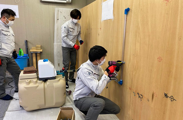配管作業体験